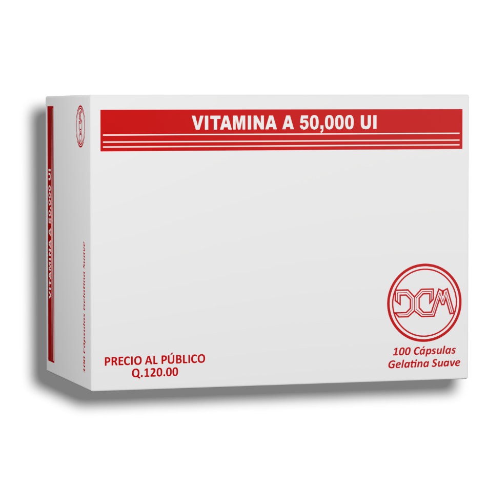 Vitamina A - 50,000 UI