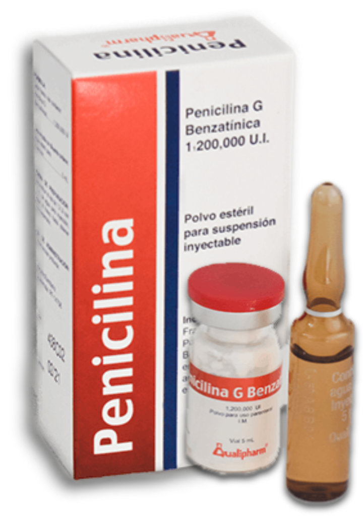 Penicilina G Benzatínica, 1,200,000 UI