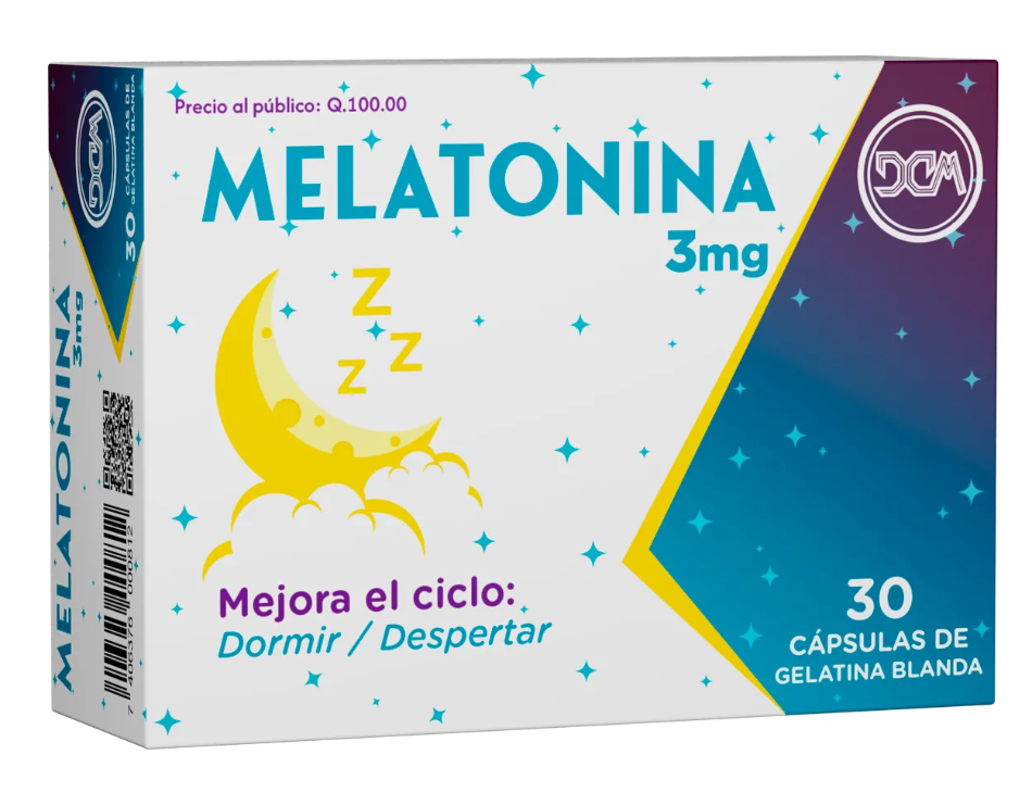 Melatonina, 3 mg