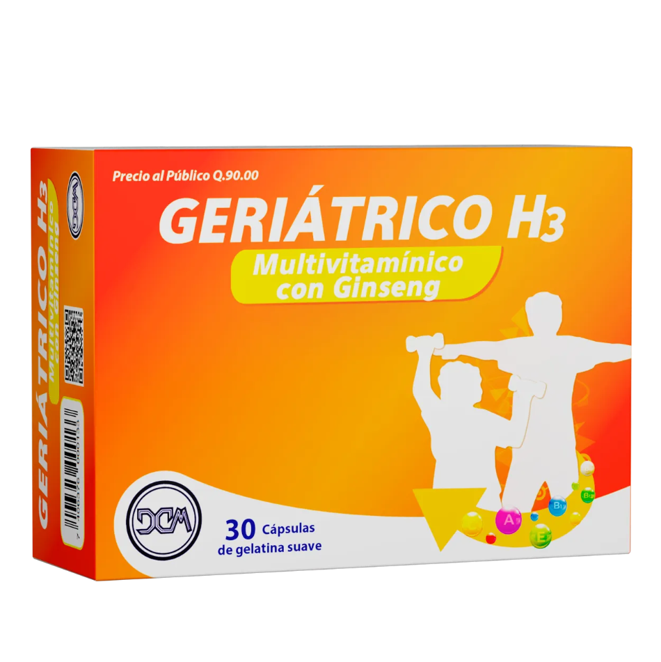 Geriatrico H3 con Ginseng