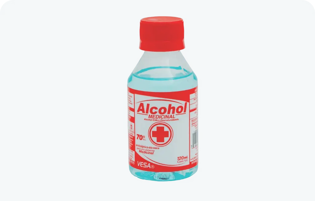 Alcohol al 55%, frasco