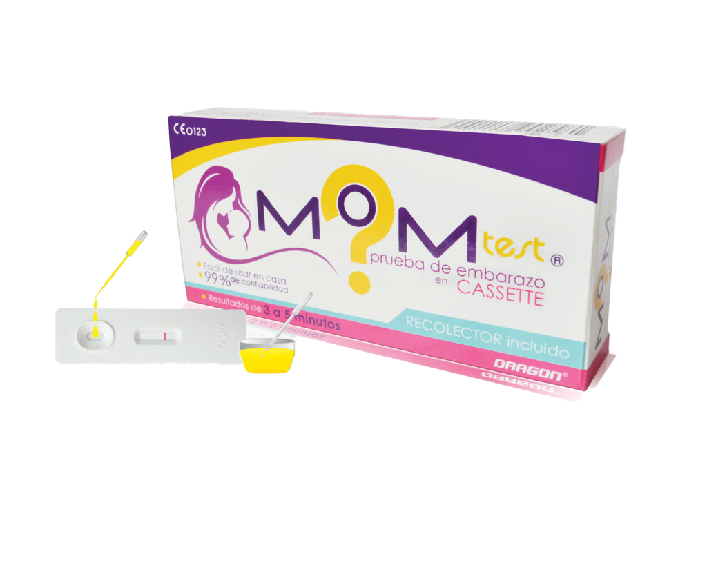Prueba de Embarazo MOM Test, Tipo Cassette