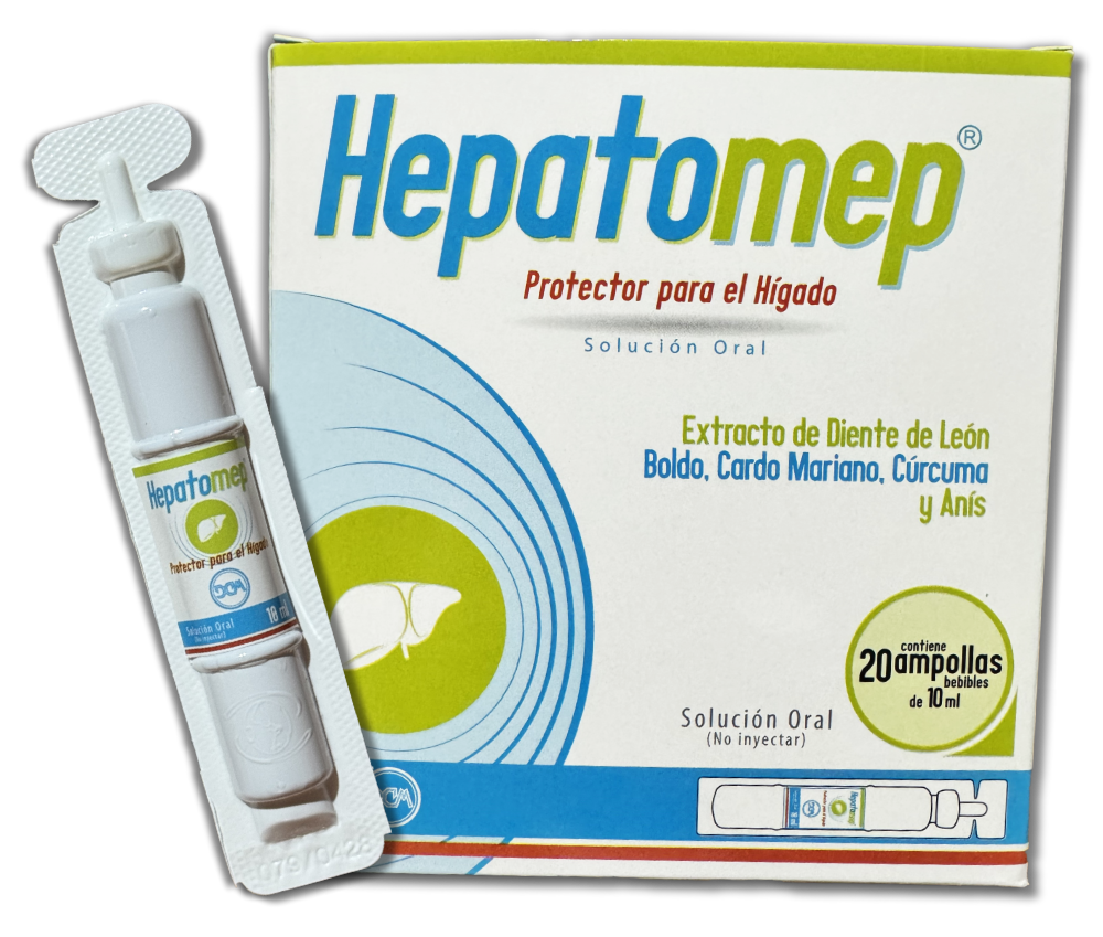 Hepatomep ampollas, 20 ampollas