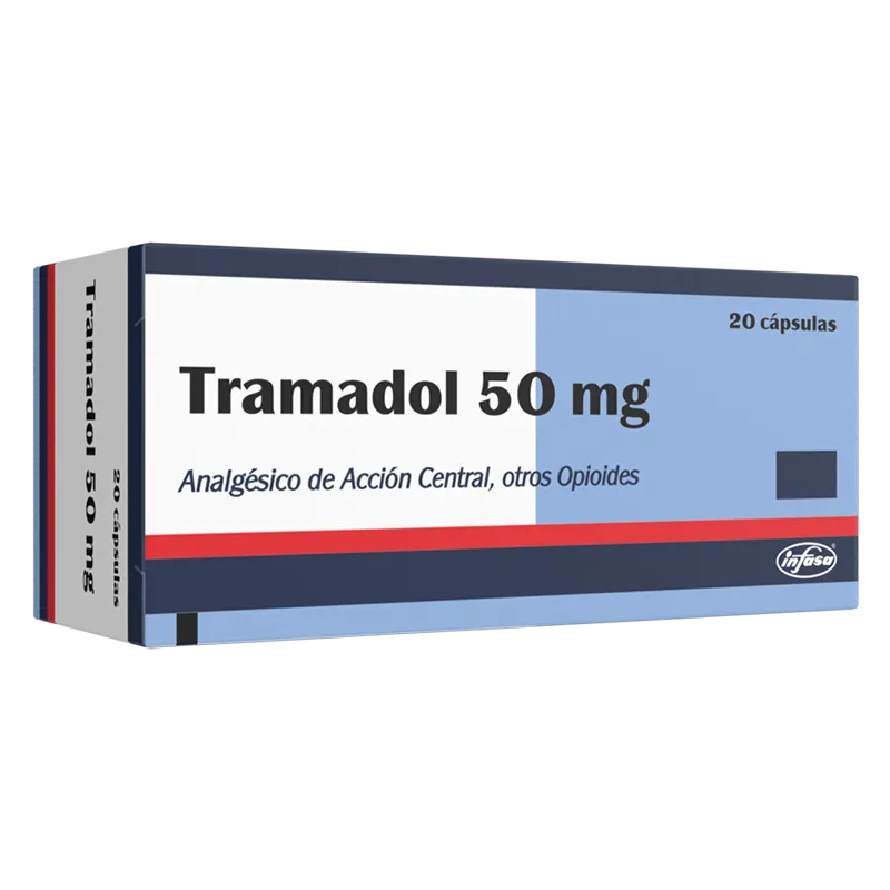 Tramadol 50 mg, Cx20