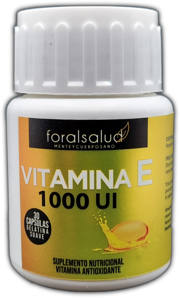Vitamina E - 1000 U, frasco x 30