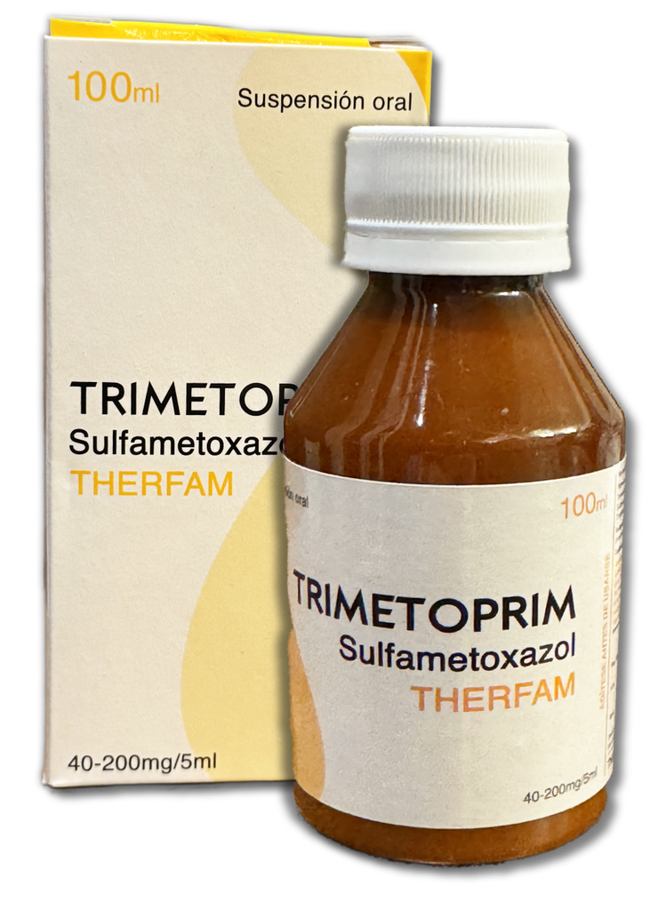 Trimetoprim Sulfametoxasol Therfam 40-200 mg/5 mL - 100 mL