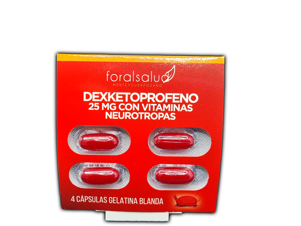 Dexketoprofeno con Neurotropas, caja x 10 carteritas