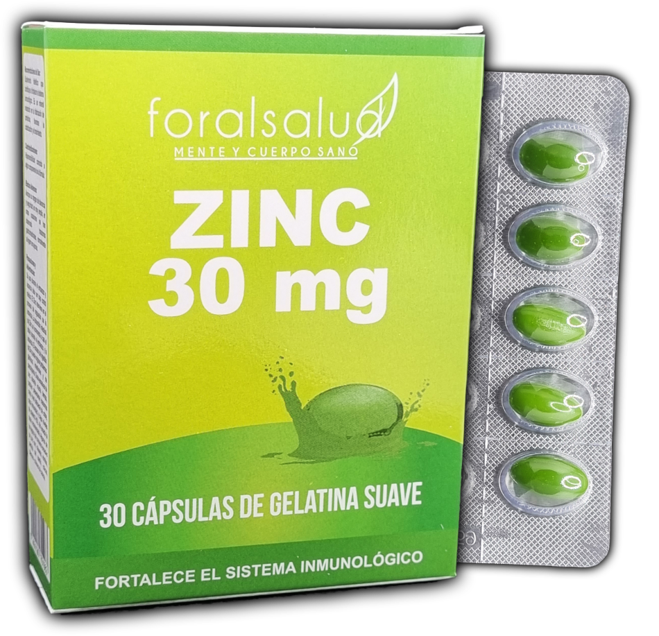 Zinc, 30 mg - Blister x 30