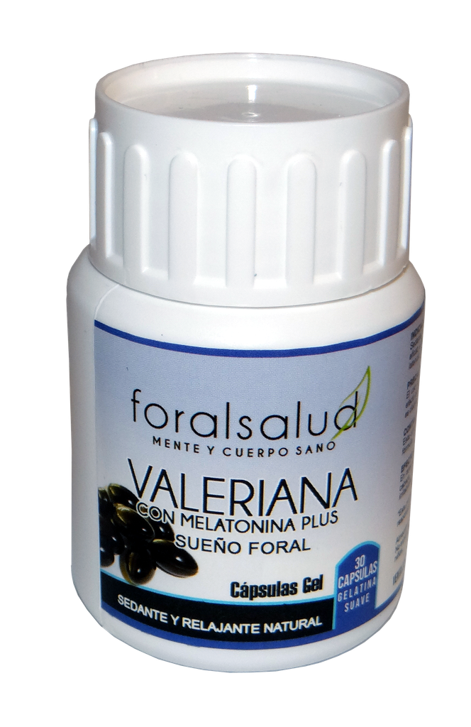 Valeriana + Melatonina, frasco x 30