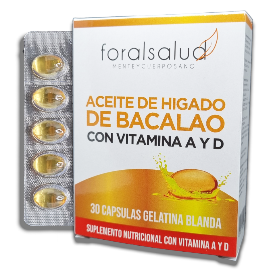 Higado de Bacalao Vitaminado, blister x 30