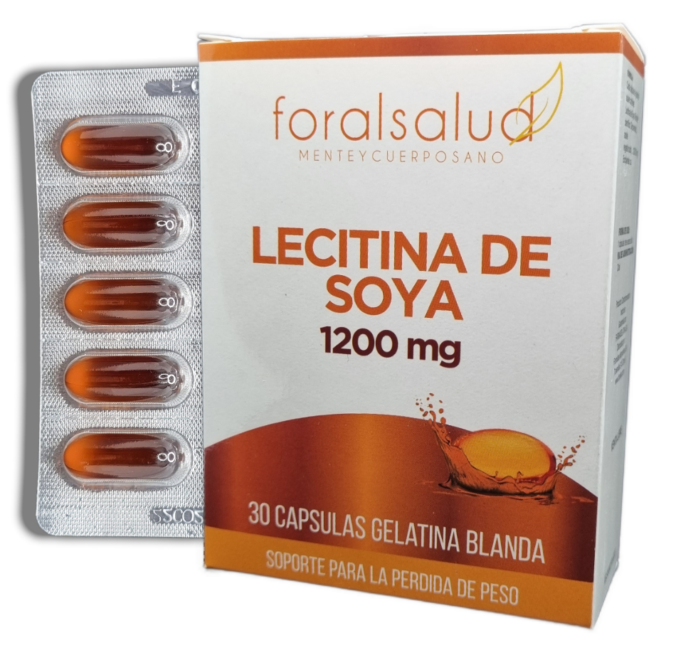 Lecitina de Soya - 1200 mg, blister x 30