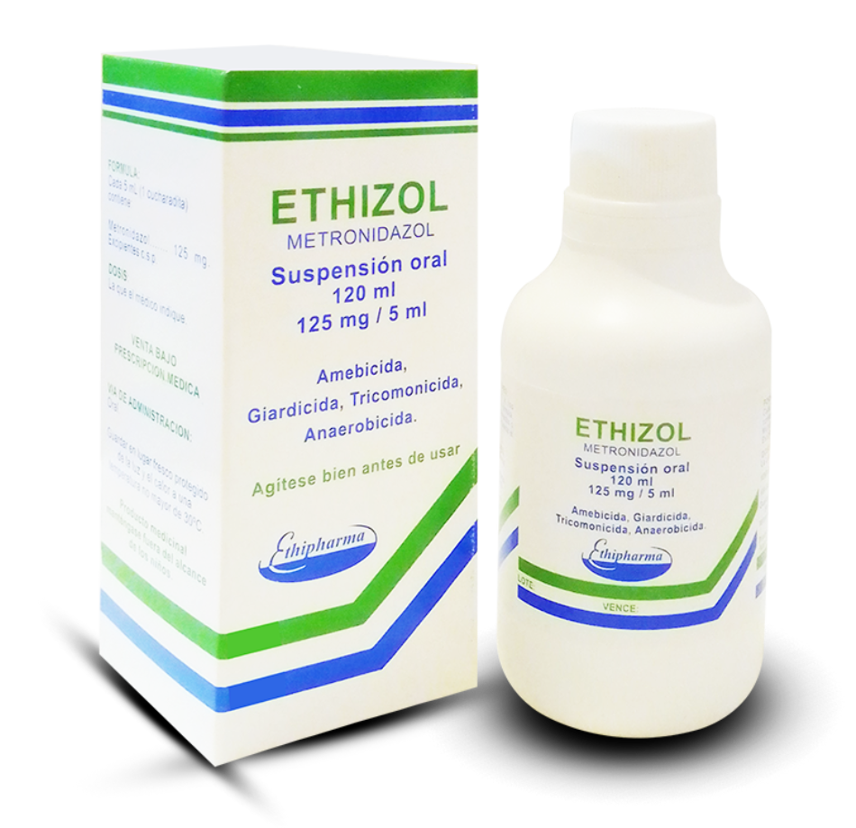 Ethizol Suspensión - 120 mL