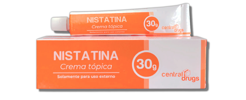 Nistatina CD 100,000 UI, 30g - Crema Tópica
