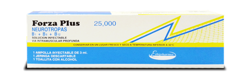 [E-008] Forza Plus 25,000, Kit Inyectable