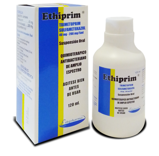 [E-005] Ethiprim, Suspensión - 120 mL