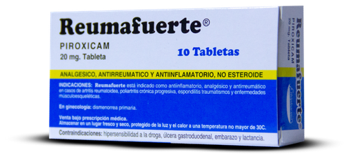 [E-013] Reumafuerte, tabletas - 10 tab (copia)
