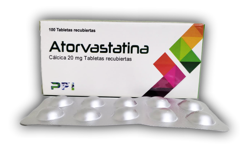 [AC-PF-013] Atorvastatina 20 mg, 10x10 caps
