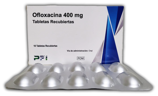 [AC-PF-018] Ofloxacina 400 mg, 1x10 tab