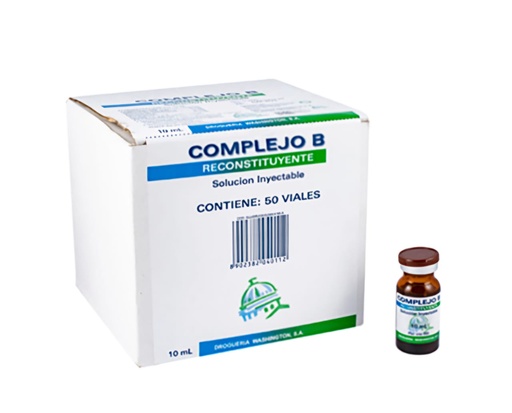 [W-001] Complejo B, vial 10 mL