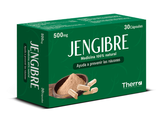 [TH-T-019] Jengibre - 500 mg, cápsulas