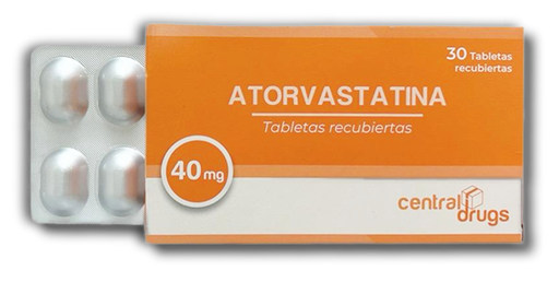 [CD-013] Atorvastatina 40 mg, tabletas