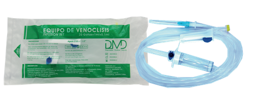 [TH-016-1] Equipo para suero - 21Gx1 1/2 - Presión