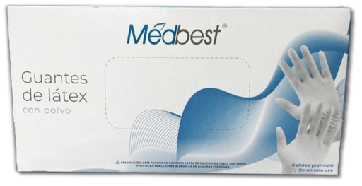 [CM-001] Guantes Latex - Medbest, S