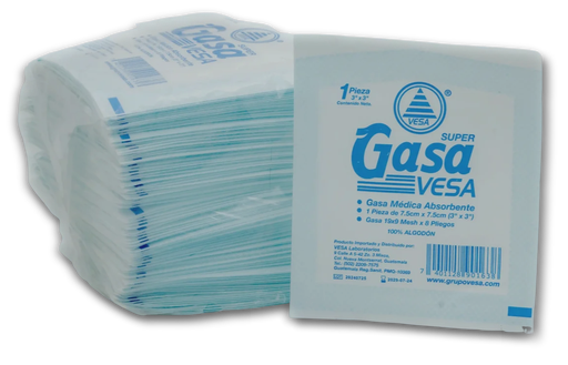 [V-008] Gasa Vesa, 1x3"x3", bolsa