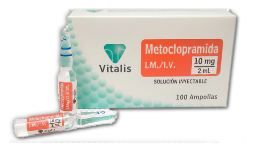 [VI-009] Metoclopramida 10 mg/2 mL, IM/IV