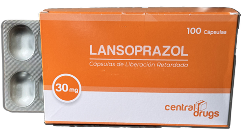 [CD-038] Lansoprazol, cápsulas - caja x 100