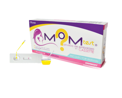 [V-024] Prueba de Embarazo MOM Test, Tipo Cassette