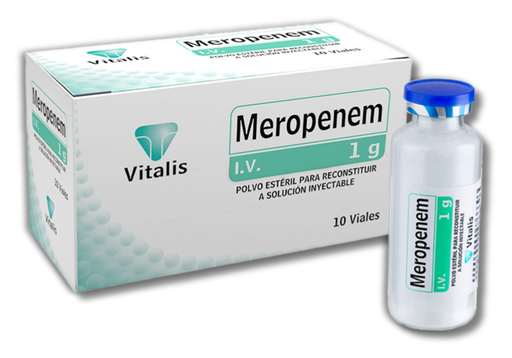 [VI-022] Meropenem 1 g, IV - Vial