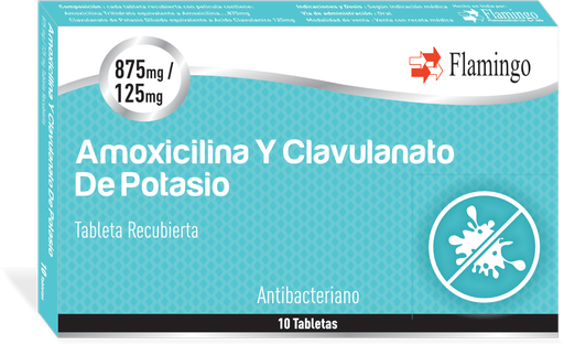 [F-005] Amoxicilina y Clavulanato (875/125), 15 tabs