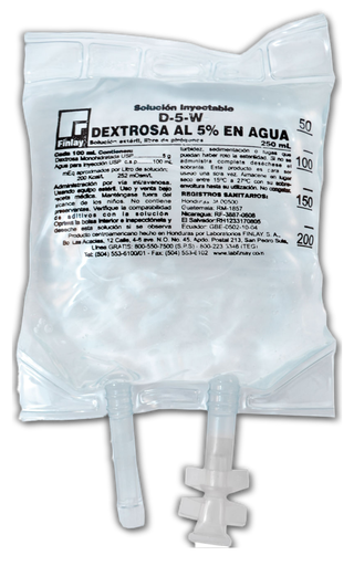 [FL-003] Dextrosa FINLAY 5%, 500 mL