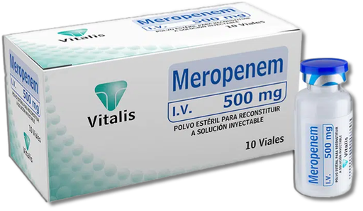 [VI-023] Meropenem 500 mg - Vial - IV
