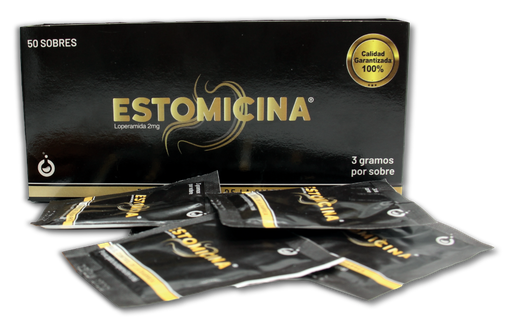 [TH-005-1] Estomicina, caja x 50 sobres