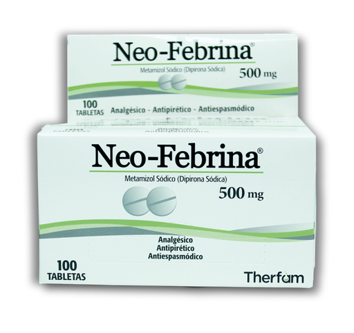[TH-011-1] Neo Febrina 500 mg, caja x 100